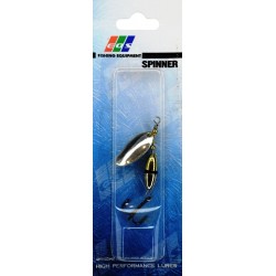 Блешня на хижу рибу, обертова, EOS S0012D, вага 6г, колір GS201001